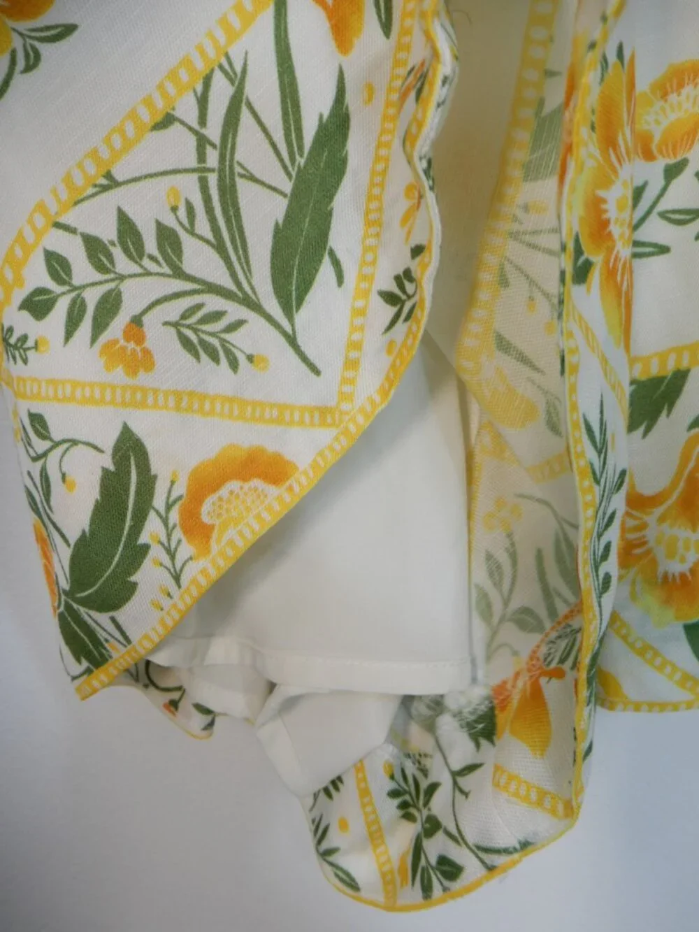 ANTONIO MELANI Style by Simkins Lindsey TOP SHORTS Set 4 Printed Linen Blend NEW